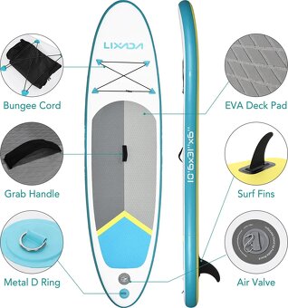 Nový paddleboard Lixada - 4