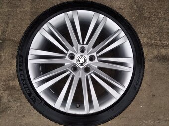 Prodám orig. alu zimní sadu 19" Škoda Superb III - 4