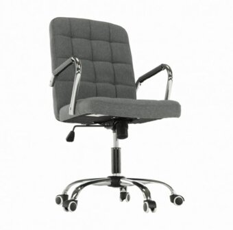 Kancelářské křeslo, kancelářská židle, šedá, MORGEN - 4