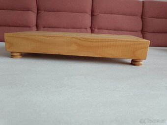 Stojan na misky - dřevo - 4