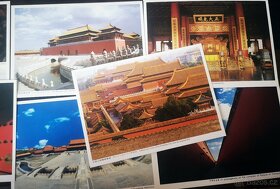 Pamětní pohlednice 12 ks - set - Zakázané město - Peking - 4