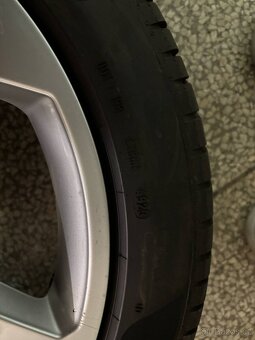 Originál Alu disky Audi + pneu letní zánovní - 4