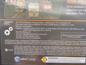 TRAIN sim world 3 PC -DVD 2022 STEAM - 4