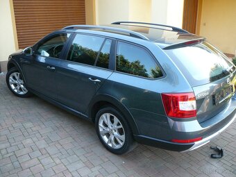 ŠKODA OCTAVIA SCOUT 3 2.0 TDI 110KW 4x4 ALU TAŽNÉ PARKPILOT - 4