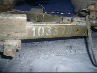 Šablona na rámGAZ-69 a přívěs GAZ 704 a UAZ 8109 - 4