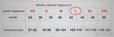 Těhotenské rifle Happymum Simple jeans "L" - 4