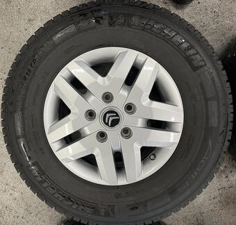 Alu 6x16 5x130 ET68 pneu 215/75/16C - 4