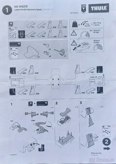 Kit Thule 5213 - LAND ROVER Discovery Sport, 5-dr SUV, 15- - 4