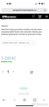 Zadní díl výfuku a vlnovec - 4