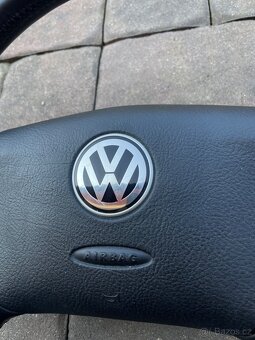 Kožený volant pro VW Golf 4 / Passat B5 s multifunkcí - 4