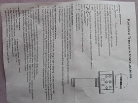 Nový bezdrátový bluetooth Hifi karaoke mikrofon - 4