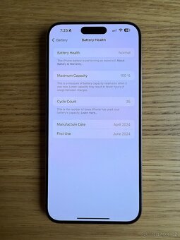 Apple iPhone 15 Pro Max 256GB - Natural Titanium - DPH - 4