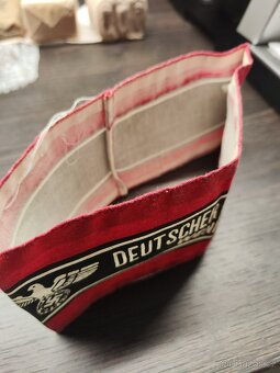 Rukávová páska Deutscher Volkssturm Wehrmacht - 4