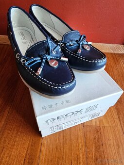 NOVÉ kožené mokasíny GEOX vel. 36,5 - 4