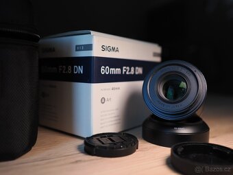 Sigma 60mm f/2,8 DN Art pro micro 4/3 černý - 4