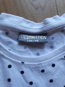 Set tří dívčích triček, krátký rukáv vel.146/152 - 4