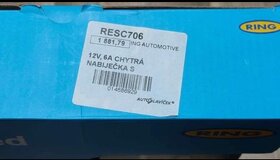 Chytrá nabíječka auto baterie RING, 6A - 4