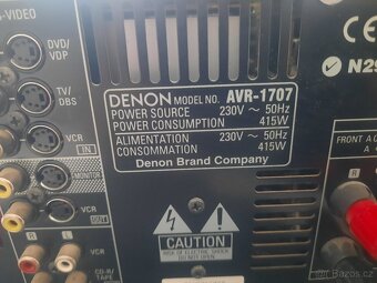 Av receiver denon avr 1707 - 4