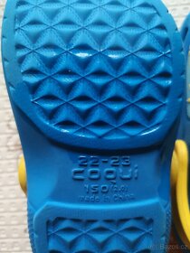 Dětské pantofle Coqui crocs 22-23 - 4