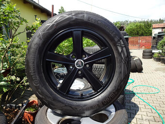 Superb III, Passat B8, Karoq - zánovní letní alu kola 16" - 4