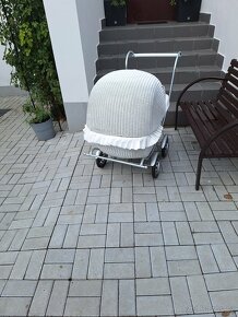 retro kočárek Liberta šestipérák bužírka, pro dítě - 4