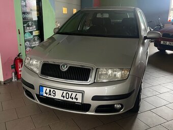 Škoda Fabia 47kw pěkný stav 2005 sedan - 4