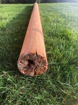 Kulatina borovice délka 263cm průměr 10cm - 4