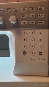 Šicí stroj Janome Memory Craft 6700P NOVÁ CENA - 4