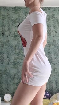 Nové dámské sexy letní šaty minisaty vel M sexy střih - 4