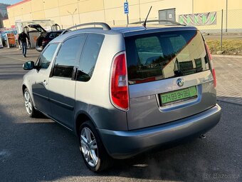 ► ŠKODA ROOMSTER 1,2 TSI - 77 KW, PARK. SENZORY, TOP KM ◄ - 4