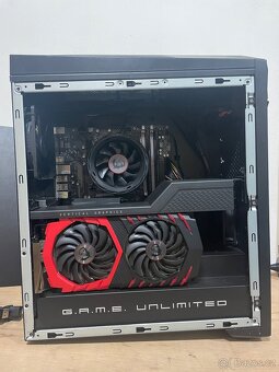 Herní PC i5-8600K 16GB RAM 256 GB SSD 2TB HDD GTX1060 - 4