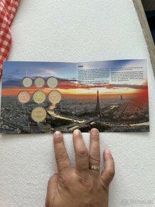 Sada oběžných mincí 2024 Paříž stand - 4