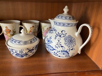 Porcelán cibulák velká sada Bohemia Inglazed Henriette - 4