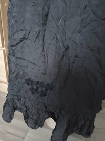 šedočerná krčená sukně, zn.Laura Ashley - 4
