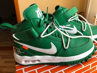 Nike Air Force 1 Mid Off-White Pine Green 42,5 nove - 4