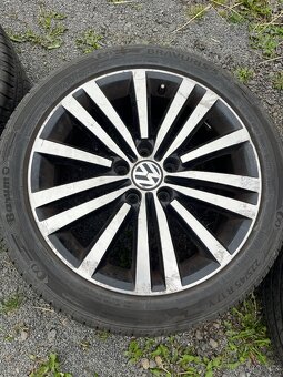ALU kola R17, pneu 225/45/17 - 4