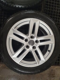 Zimní sada originálních AL kol Audi pneu 215/55 R17 - 4