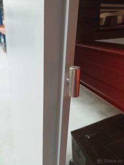 Interiérové dveře 90L a 80P, šedé, kvalitní HTL, nepoužité - 4