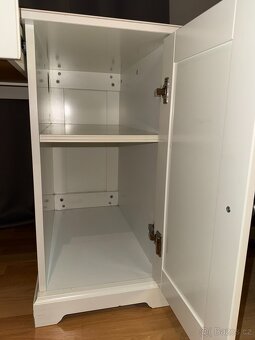 IKEA Psací stůl bílý 146 x 66 cm - 4