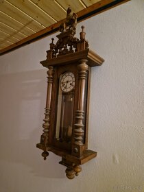 Starožitné nástěnné hodiny Kienzle rok 1895 - 4