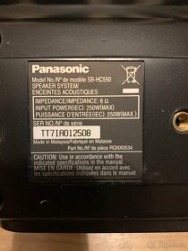 Audio systém domácího kina Panasonic SB-HC550 - 4
