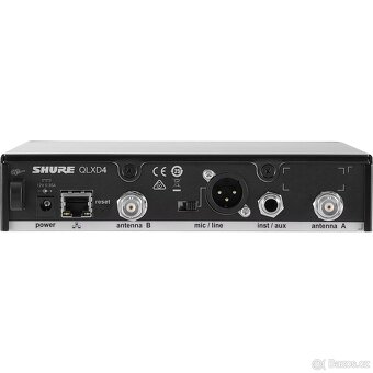 Shure QLXD24EK8B-H51 Wireless Handheld System (534 - 598 MHz - 4