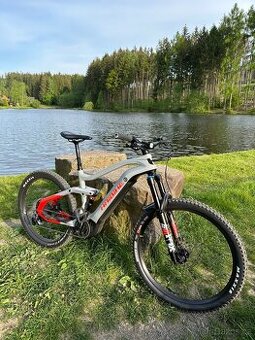 Haibike AllMtn 6 CF 2021, karbon rám, servis, rám L TOP - 4