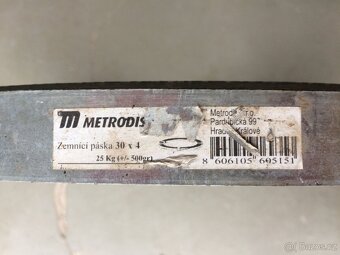 Zemnící páska Metrodis 30x4 mm, - 4
