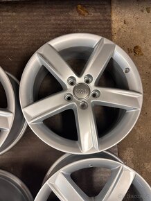 Sada alu kol Audi 7x17 et42 po RENOVACI - 4