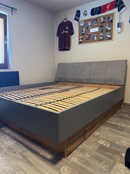 Manželská postel 180x200 cm – moderní design - 4