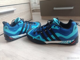 Adidas modré boty, nové, vel. 42 - 4