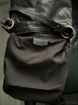 Kožená vintage taška Loubs - 4