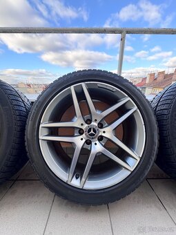 Originál Zimni M+S Alu kola Mercedes benz R19 Pirelli - 4