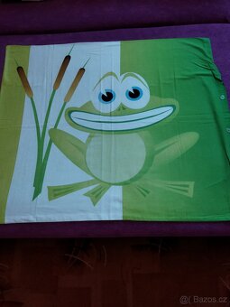 Dětské povlečení žabky - 4